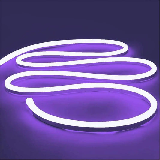 1M 2M 3M 5M 12V Flexible Sign Neon Lights Silicone Tube LED Strip Waterproof USA